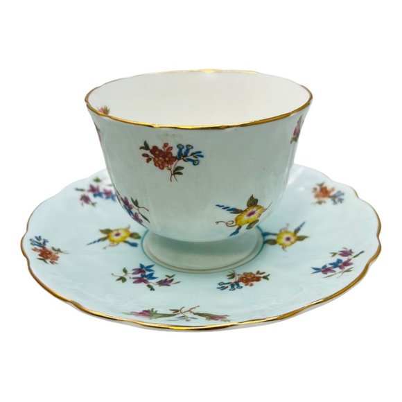 Aynsley Vintage English Fine Bone China Teacup & Saucer # 26 - Picture 3 of 10